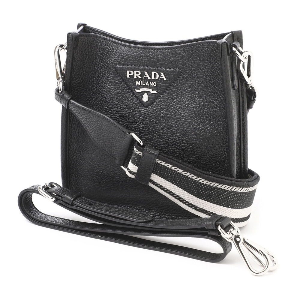 Prada Shoulder Bag Handbag Black